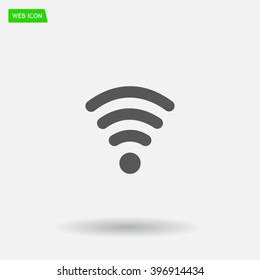 Wi-fi, web icon. vector design