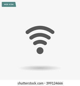 Wi-fi, web icon. vector design