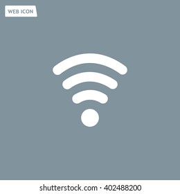 Wi-fi, web icon. vector design