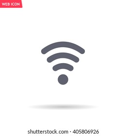 Wi-fi, web icon. vector design