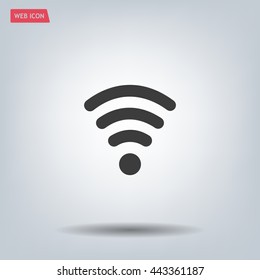 Wi-fi, web icon. vector design
