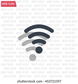 Wi-fi, web icon. vector design