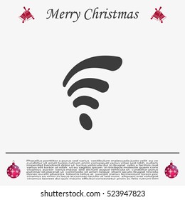 Wi-fi, web icon. vector design