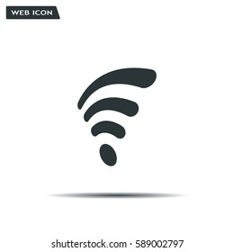 Wi-fi, web icon. vector design