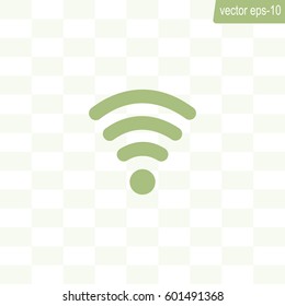 Wi-fi, web icon. vector design