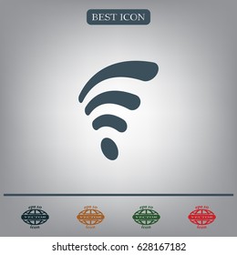 Wi-fi, web icon. vector design