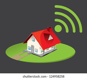 wi-fi and wireless icon.