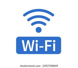 wifi and Wireless icon. Internet connection. Wi-fi Wireless Network icon. Vector illustration