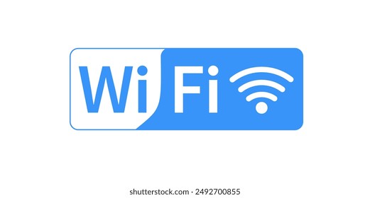WiFi und Wireless-Symbol. Internetverbindung. Symbol für Wi-Fi Wireless-Netzwerk. Vektorillustration
