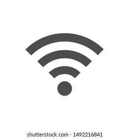wifi or wireless icon,internet network icon illustration vector