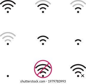 Internet-WLAN-Design-Flachbildschirm