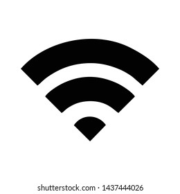 Wifi, wireless, internet signal icon logo template