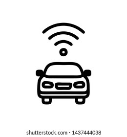 Wifi, wireless, internet signal icon logo template