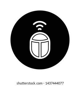 Wifi, wireless, internet signal icon logo template
