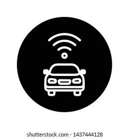 Wifi, wireless, internet signal icon logo template