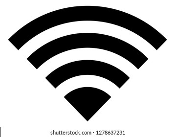 WiFi Wireless Signal Vector Icon