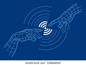 WiFi is a wireless technology that establishes a wireless network to allow computers and devices to communicate via radio waves and a wireless router receives the signal and decodes it, broadcasting t