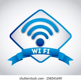 wifi zone design, vector illustration eps10 graphic 