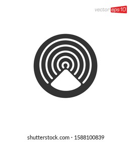 Wifi Zone Icon Design Vector