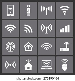 Wi-fi zone icons