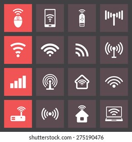 Wi-fi zone icons