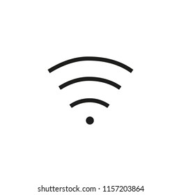 Wi-fi zone line icon. Access, signal, hotspot. Router concept. Vector illustration can be used for topics like online payment, service, connection