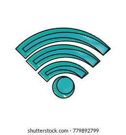 Wifi zone symbol
