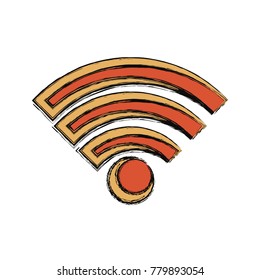 Wifi zone symbol