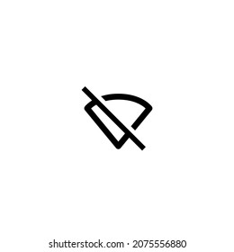 Wifi-Off icon simple vector perfect illustration