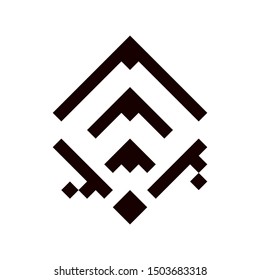 Wifi's logo with vector style and simple art