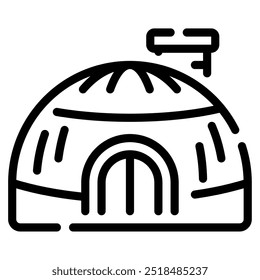 wigwam icon for web, app, infographic, etc