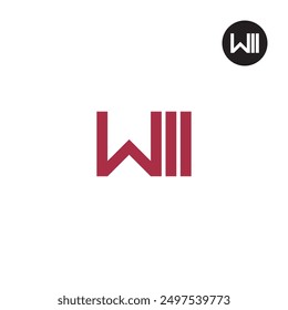 WII Logo Letter Monogram Design