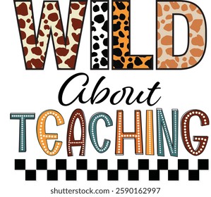 Wild About Teaching, Learning, half leopard, teacher, school, back to, love, apple, quote, teach inspire, rainbow