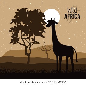 Wild africa animals