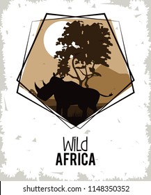 Wild africa animals