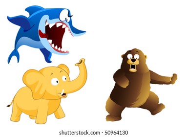 Wild animal collection