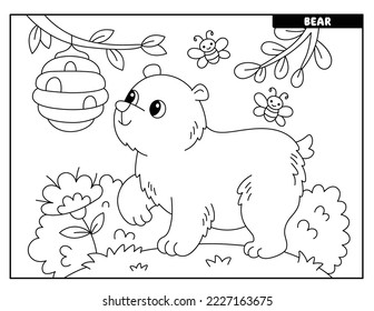 Wild animal coloring pages for kids svg