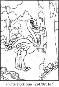 Wild Animal Coloring Pages for Kids