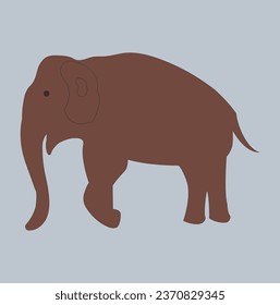 Wild animal elephant cartoon for your smart design