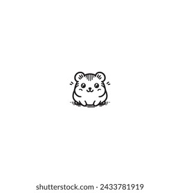 Wild Animal Icon in Outline Style