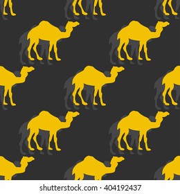 Wild animal pattern african seamless camel