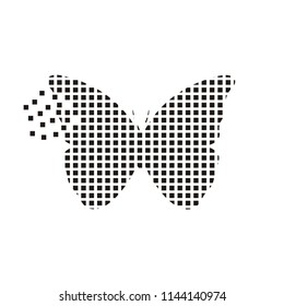 wild animal pixel logo