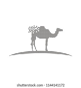 wild animal pixel logo