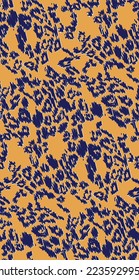 Wild Animal Skin Scribble Effect Monochrome Abstract Leopard Jaguar Skin Jungle, Africa, Heritage, Animal, Furry, Fashionable Seamless Pattern Suitable for print on textile, textures 