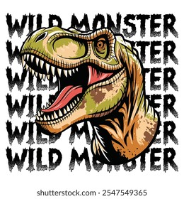 wild Animal T shirt Design 