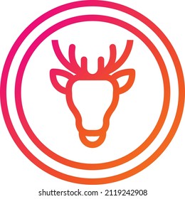Ilustración de diseño de iconos de vectores de animales salvajes