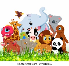 Wild Animals Background