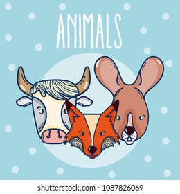 Wild animals cartoons