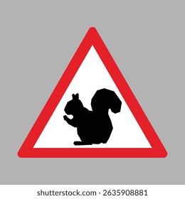 wild animals  crossing road sign