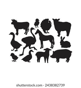 wild animals design - eps 10